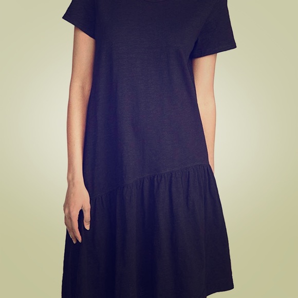 Wilt Dresses Navy Torso Slang Ruffle Dress By Poshmark